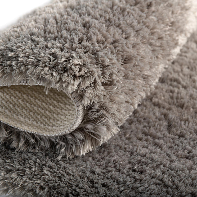 Pewter Gray 2' x 3' Bano Luxe Bath Mat Rectangle Rug