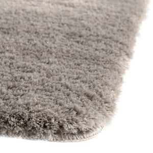 Pewter Gray 2' x 3' Bano Luxe Bath Mat Rectangle Rug