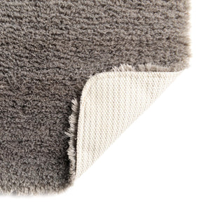 Pewter Gray 2' x 3' Bano Luxe Bath Mat Rectangle Rug