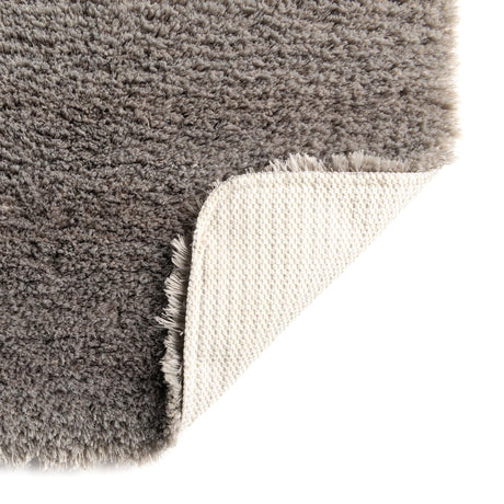 Pewter Gray 1' 8 x 2' 7 Bano Luxe Bath Mat Soft & Plush Water Absorbing Accent Area Rug for Sale at Rug Engine