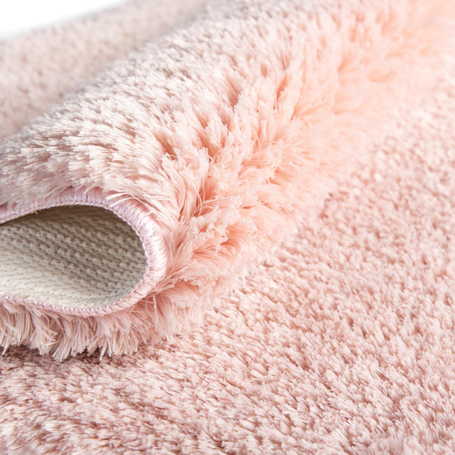 Cotton Candy Pink 2' x 3' Bano Luxe Bath Mat Rectangle Rug