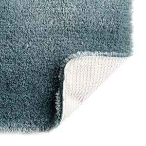 Dusty Blue 2' x 3' Bano Luxe Bath Mat Rectangle Rug