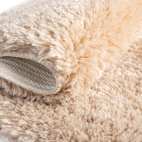 Oat 1' 8 x 2' 7 Bano Luxe Bath Mat Soft & Plush Water Absorbing Accent Area Rug for Sale at Rug Engine