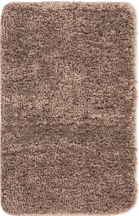 Mink 2' x 3' Bano Luxe Bath Mat Rectangle Rug