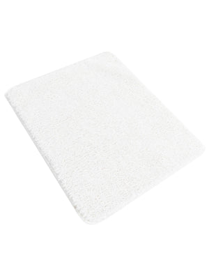 Snow White 2' x 3' Bano Everyday Bath Mat Rectangle Rug