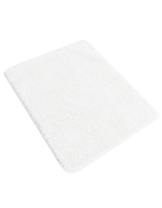 Snow White 2' x 3' Bano Everyday Bath Mat Rectangle Rug