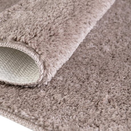 Taupe 1' 8 x 2' 7 Bano Everyday Bath Mat Soft & Plush Water Absorbing Accent Area Rug for Sale at Rug Engine