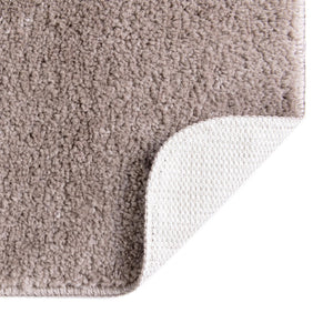 Taupe 2' x 3' Bano Everyday Bath Mat Rectangle Rug