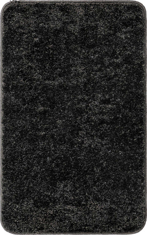 Storm Gray 2' x 3' Bano Everyday Bath Mat Rectangle Rug