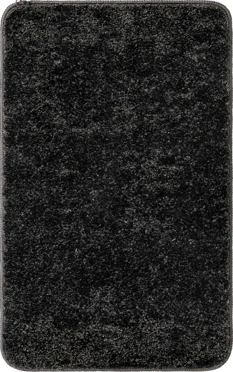 Storm Gray 2' x 3' Bano Everyday Bath Mat Rectangle Rug