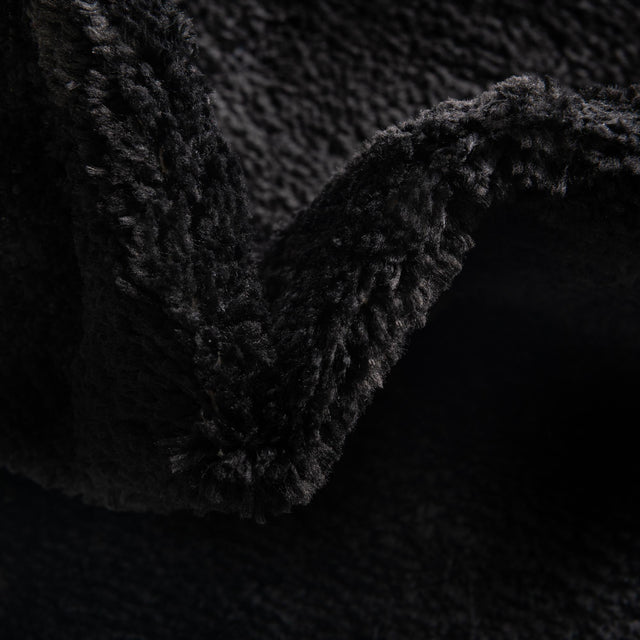 Midnight Black 2' x 3' Bano Everyday Bath Mat Rectangle Rug
