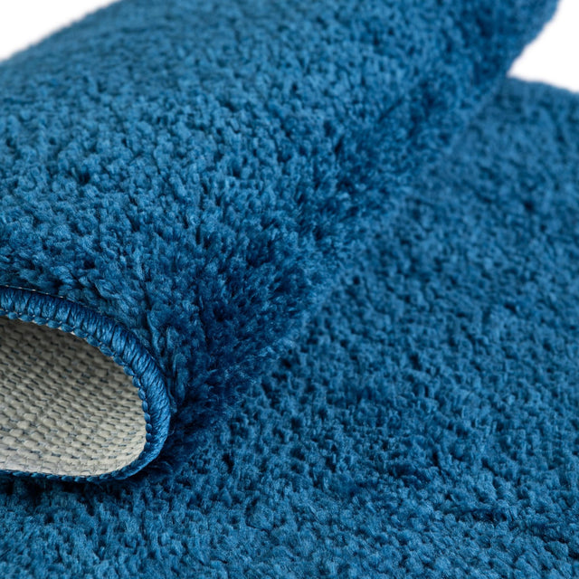 Ocean Blue 2' x 3' Bano Everyday Bath Mat Rectangle Rug