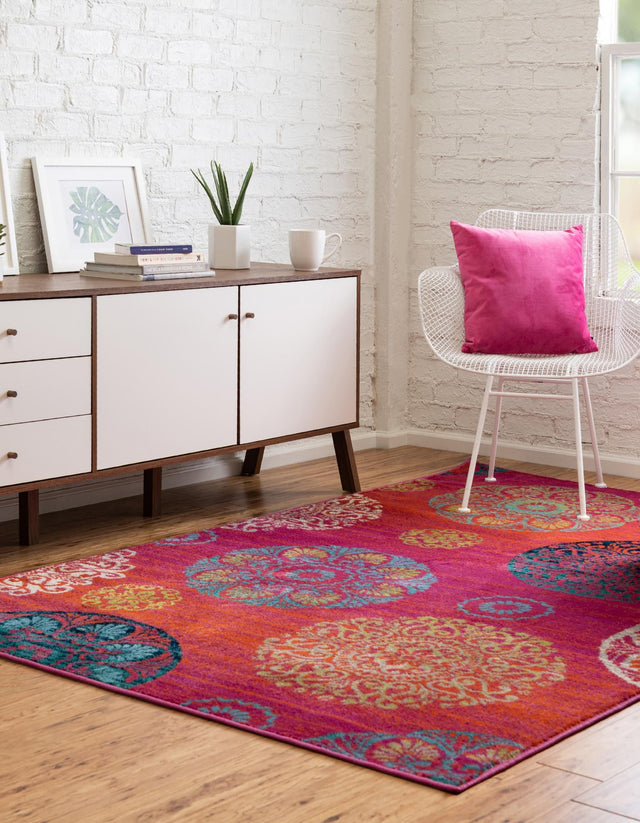 Rust Red 9' x 12' Azalea Rectangle Area Rug Colorful 100% Polypropylene Durable Jute Backing Living Dining Room Bedroom Office Modern Decor Carpet for Sale at Rug Engine