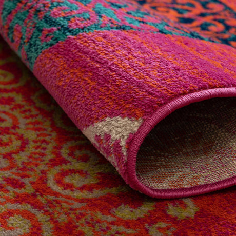Rust Red 9' x 12' Azalea Rectangle Area Rug Colorful 100% Polypropylene Durable Jute Backing Living Dining Room Bedroom Office Modern Decor Carpet for Sale at Rug Engine