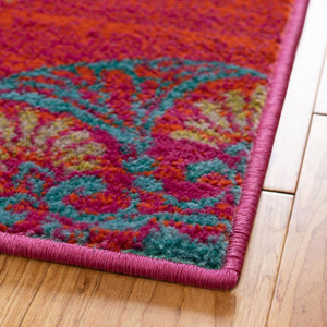 Rust Red 10' x 10' Azalea Square Area Rug Colorful 100% Polypropylene Durable Jute Backing Living Dining Room Bedroom Office Modern Decor Carpet for Sale at Rug Engine