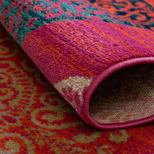 Rust Red 5' 3 x 8' Azalea Oval Area Rug Colorful 100% Polypropylene Durable Jute Backing Living Dining Room Bedroom Office Modern Decor Carpet for Sale at Rug Engine