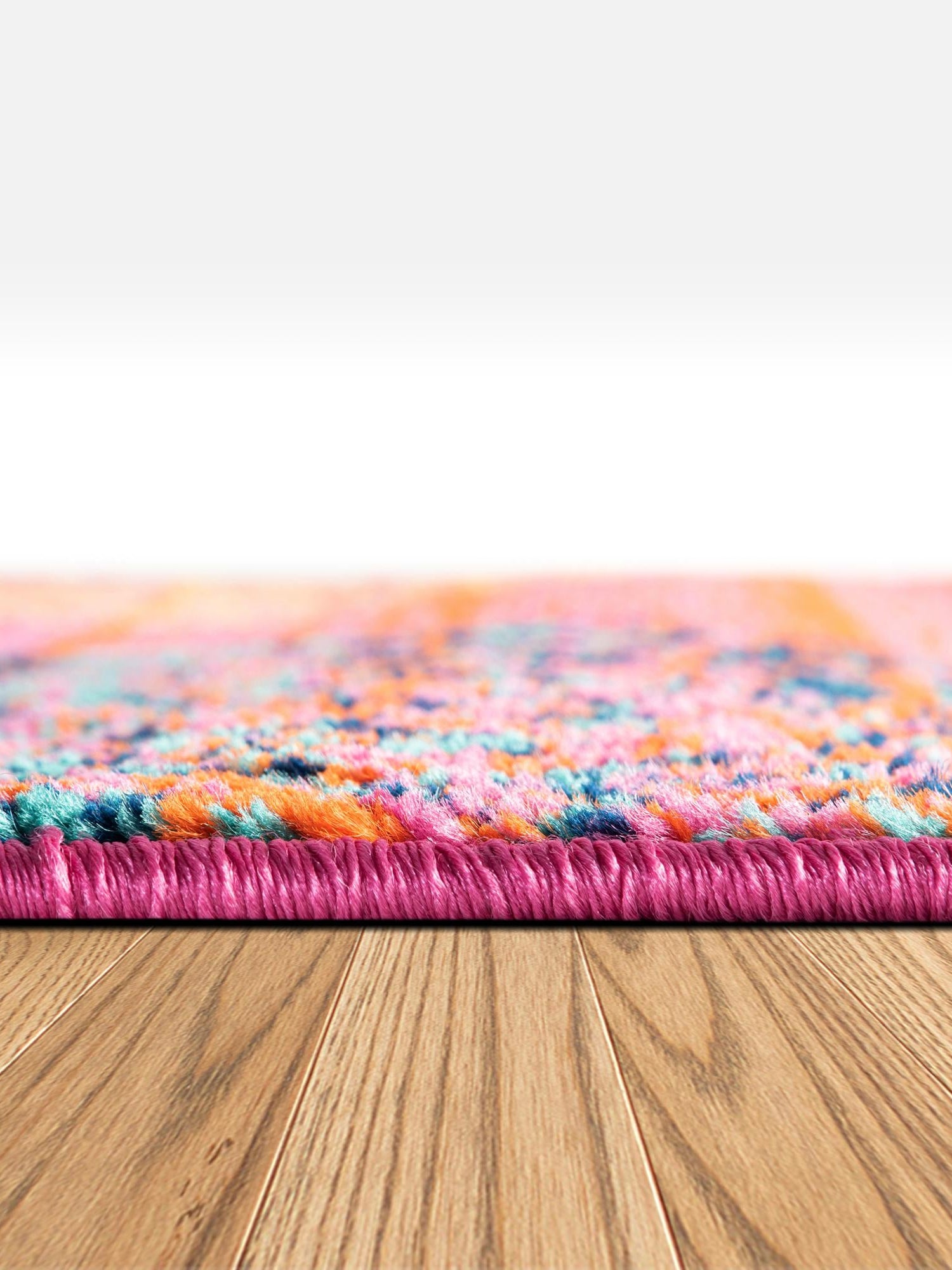 Rust Red 2' 11 x 10' Azalea Runner Area Rug Colorful 100% Polypropylene Durable Jute Backing Living Dining Room Bedroom Office Modern Decor Carpet for Sale at Rug Engine