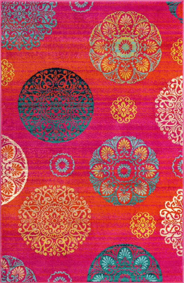 Rust Red 1' 4 x 1' 4 Azalea Sample Area Rug Colorful 100% Polypropylene Durable Jute Backing Living Dining Room Bedroom Office Modern Decor Carpet for Sale at Rug Engine