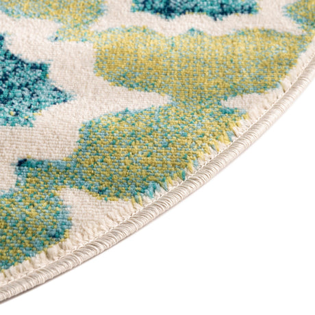 Blue 7' 10 x 10' Azalea Oval Area Rug Colorful 100% Polypropylene Durable Jute Backing Living Dining Room Bedroom Office Modern Decor Carpet for Sale at Rug Engine