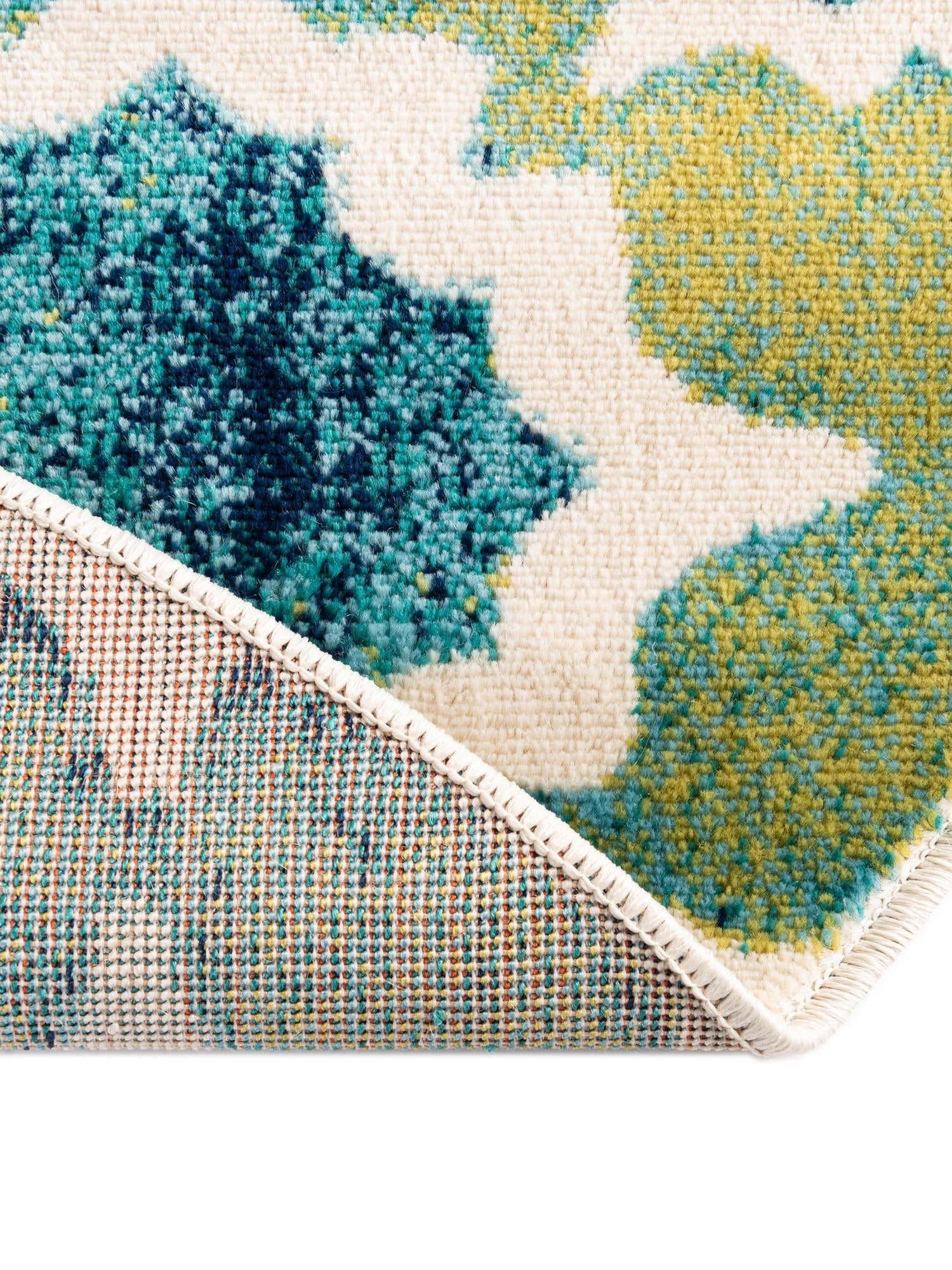 Blue 5' 3 x 8' Azalea Oval Area Rug Colorful 100% Polypropylene Durable Jute Backing Living Dining Room Bedroom Office Modern Decor Carpet for Sale at Rug Engine