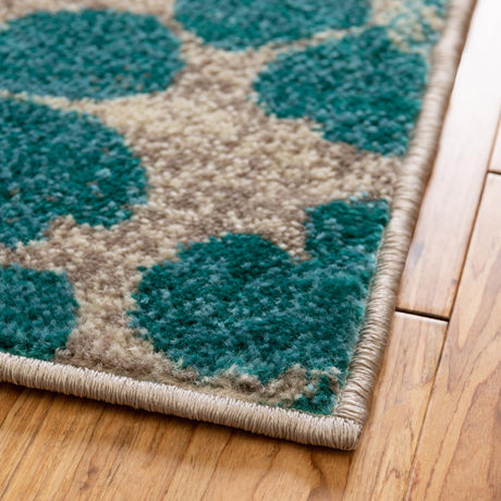 Blue 7' 10 x 10' Azalea Rectangle Area Rug Colorful 100% Polypropylene Durable Jute Backing Living Dining Room Bedroom Office Modern Decor Carpet for Sale at Rug Engine