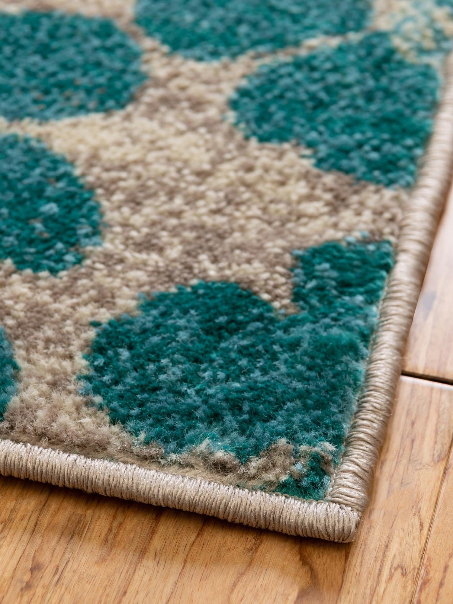 Blue 2' x 3' Azalea Rectangle Area Rug Colorful 100% Polypropylene Durable Jute Backing Living Dining Room Bedroom Office Modern Decor Carpet for Sale at Rug Engine