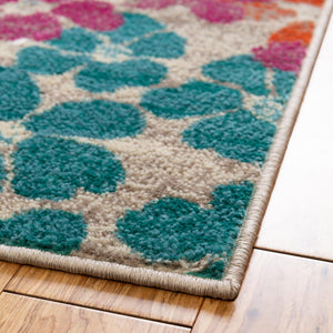 Multicolor 7' 10 x 10' Azalea Rectangle Area Rug Colorful 100% Polypropylene Durable Jute Backing Living Dining Room Bedroom Office Modern Decor Carpet for Sale at Rug Engine