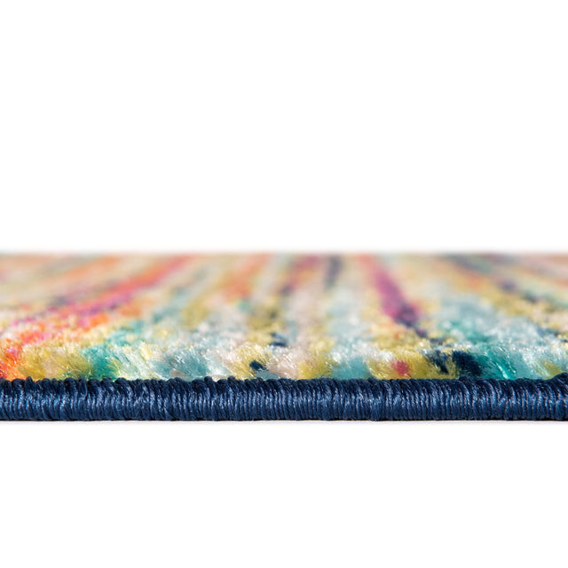 Multicolor 4' x 6' Azalea Oval Area Rug Colorful 100% Polypropylene Durable Jute Backing Living Dining Room Bedroom Office Modern Decor Carpet for Sale at Rug Engine
