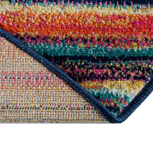 Multicolor 4' x 6' Azalea Oval Area Rug Colorful 100% Polypropylene Durable Jute Backing Living Dining Room Bedroom Office Modern Decor Carpet for Sale at Rug Engine