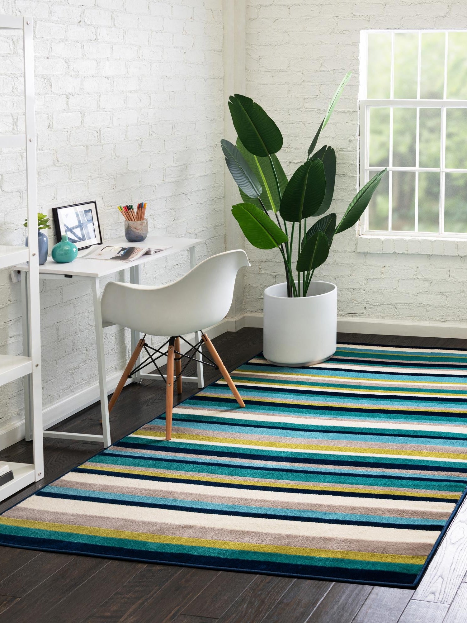 Teal 1' 4 x 1' 4 Azalea Sample Area Rug Colorful 100% Polypropylene Durable Jute Backing Living Dining Room Bedroom Office Modern Decor Carpet for Sale at Rug Engine