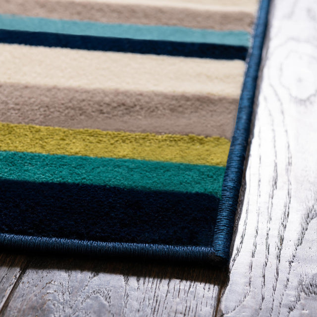 Teal 7' 10 x 10' Azalea Rectangle Area Rug Colorful 100% Polypropylene Durable Jute Backing Living Dining Room Bedroom Office Modern Decor Carpet for Sale at Rug Engine