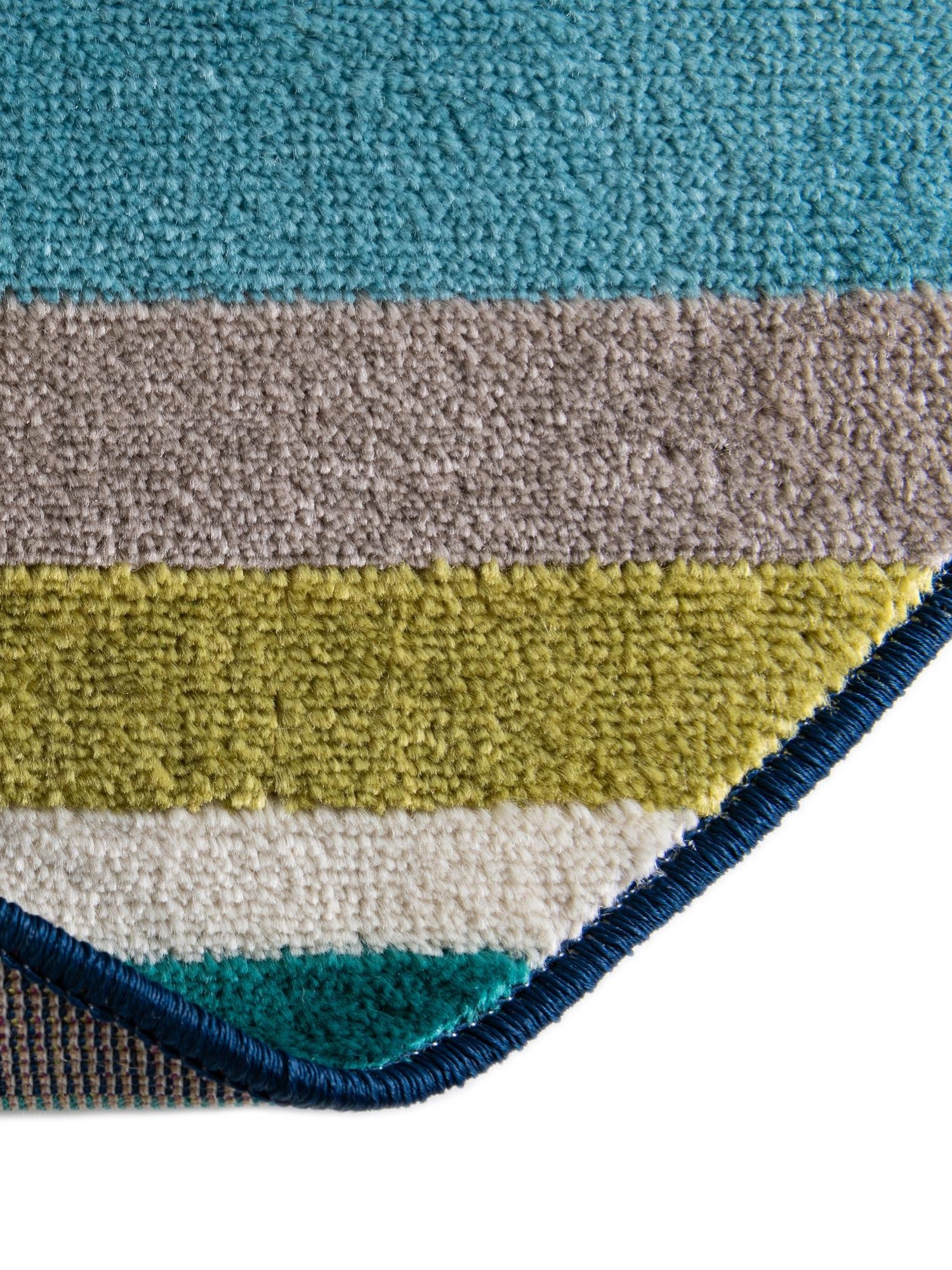 Teal 5' 3 x 8' Azalea Oval Area Rug Colorful 100% Polypropylene Durable Jute Backing Living Dining Room Bedroom Office Modern Decor Carpet for Sale at Rug Engine