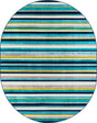 Teal 7' 10 x 10' Azalea Oval Area Rug Colorful 100% Polypropylene Durable Jute Backing Living Dining Room Bedroom Office Modern Decor Carpet for Sale at Rug Engine
