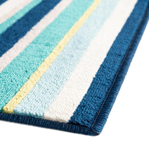 Teal 2' 11 x 12' Azalea Runner Area Rug Colorful 100% Polypropylene Durable Jute Backing Living Dining Room Bedroom Office Modern Decor Carpet for Sale at Rug Engine