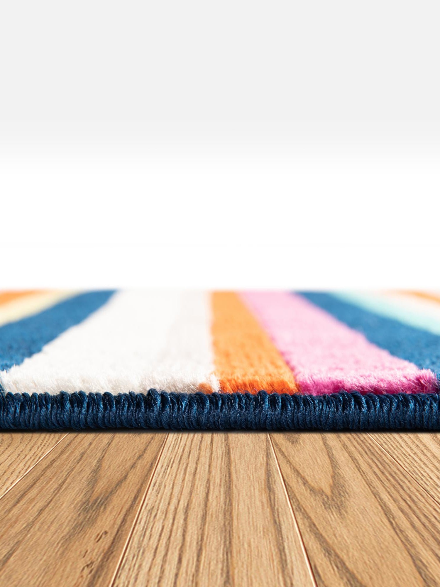 Multicolor 2' x 3' Azalea Rectangle Area Rug Colorful 100% Polypropylene Durable Jute Backing Living Dining Room Bedroom Office Modern Decor Carpet for Sale at Rug Engine