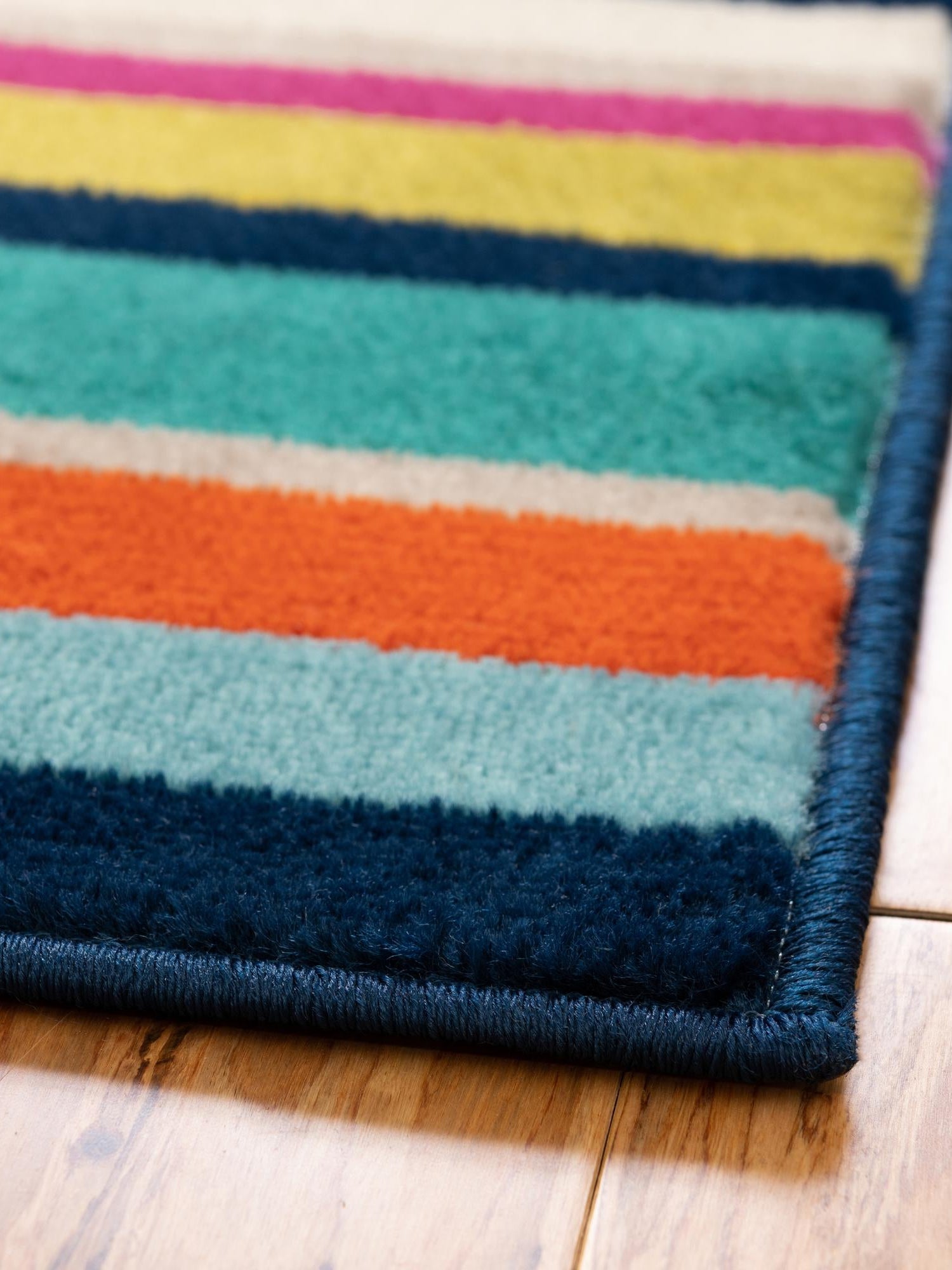 Multicolor 2' x 3' Azalea Rectangle Area Rug Colorful 100% Polypropylene Durable Jute Backing Living Dining Room Bedroom Office Modern Decor Carpet for Sale at Rug Engine