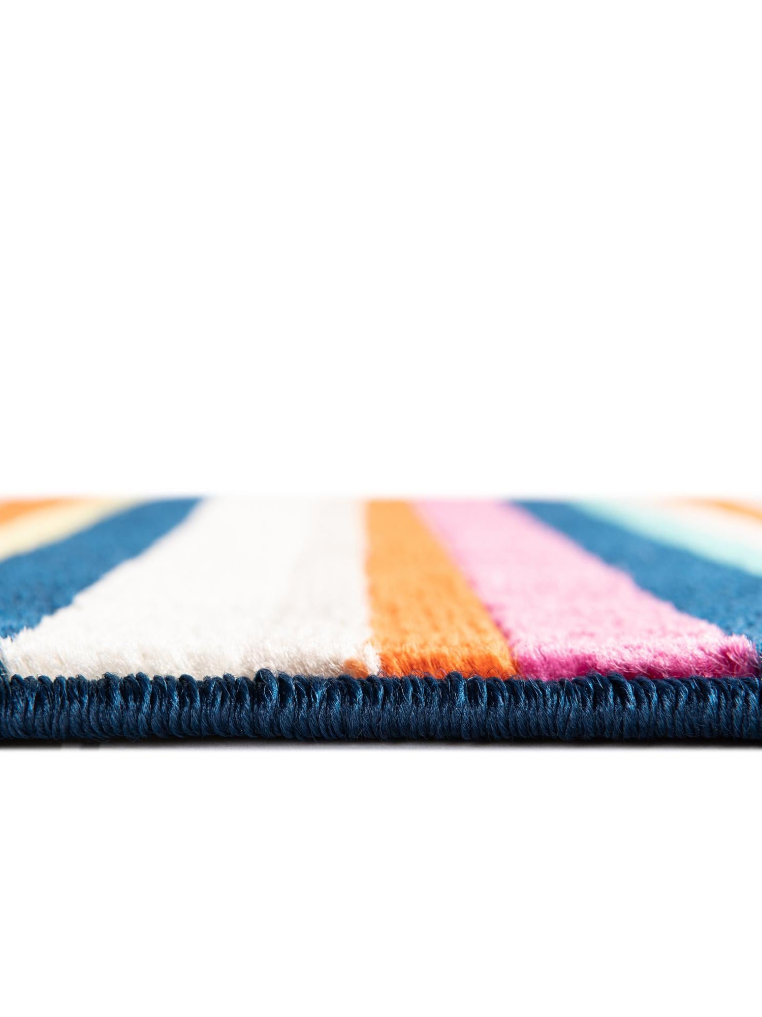 Multicolor 5' 3 x 8' Azalea Oval Area Rug Colorful 100% Polypropylene Durable Jute Backing Living Dining Room Bedroom Office Modern Decor Carpet for Sale at Rug Engine