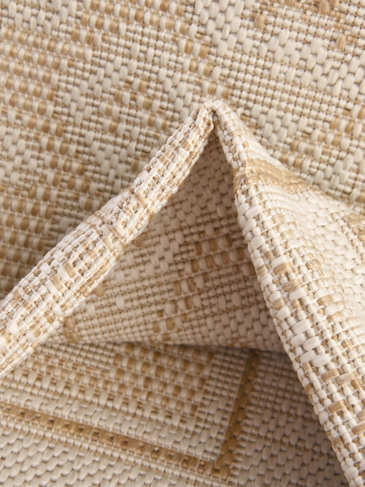 Natural 6' 1 x 9' Outdoor Aztec Rectangle Area Rug Weather Resistant for Patio, Deck, Terrace, Balcony, Porch 100% Polypropylene Traditional Carpet Mat for Sale at Rug Engine
