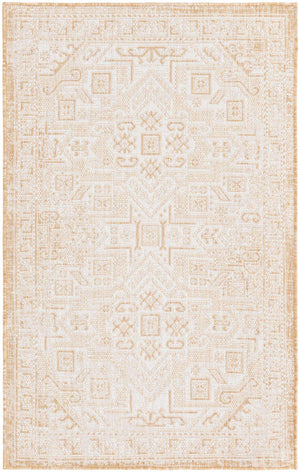 Natural 3' 1 x 5' 3 Outdoor Aztec Rectangle Area Rug Weather Resistant for Patio, Deck, Terrace, Balcony, Porch 100% Polypropylene Traditional Carpet Mat for Sale at Rug Engine