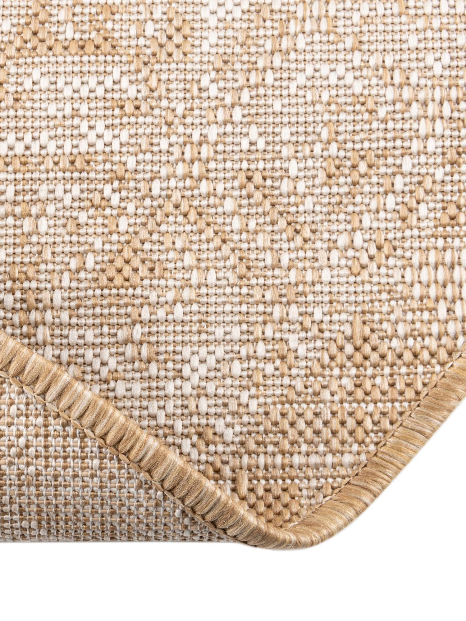 Natural 4' 1 x 4' 1 Outdoor Aztec Round Area Rug Weather Resistant for Patio, Deck, Terrace, Balcony, Porch 100% Polypropylene Traditional Carpet Mat for Sale at Rug Engine
