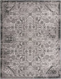 Charcoal Gray 10' x 13' 1 Outdoor Aztec Rectangle Area Rug Weather Resistant for Patio, Deck, Terrace, Balcony, Porch 100% Polypropylene Traditional Carpet Mat for Sale at Rug Engine