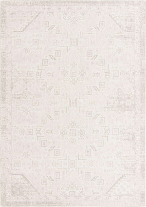 Light Gray 10' x 14' 1 Outdoor Aztec Rectangle Area Rug Weather Resistant for Patio, Deck, Terrace, Balcony, Porch 100% Polypropylene Traditional Carpet Mat for Sale at Rug Engine