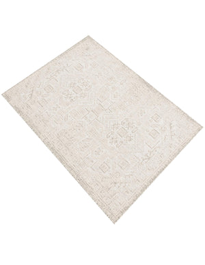 Light Gray 3' 1 x 5' 3 Outdoor Aztec Rectangle Area Rug Weather Resistant for Patio, Deck, Terrace, Balcony, Porch 100% Polypropylene Traditional Carpet Mat for Sale at Rug Engine