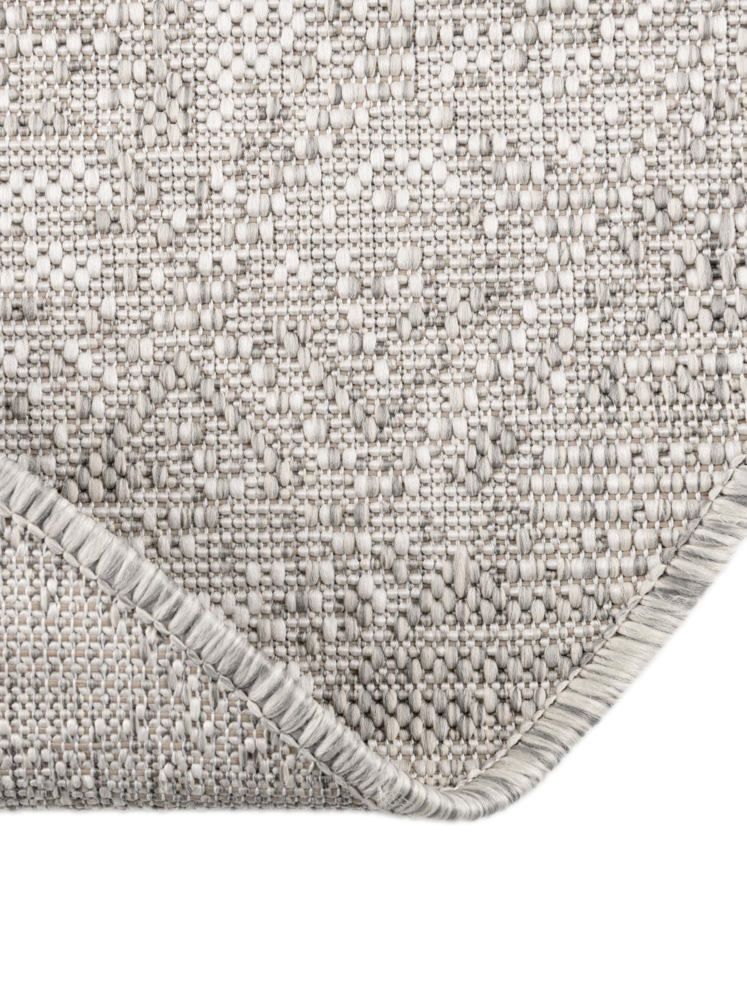 Light Gray 3' 1 x 3' 1 Outdoor Aztec Round Area Rug Weather Resistant for Patio, Deck, Terrace, Balcony, Porch 100% Polypropylene Traditional Carpet Mat for Sale at Rug Engine