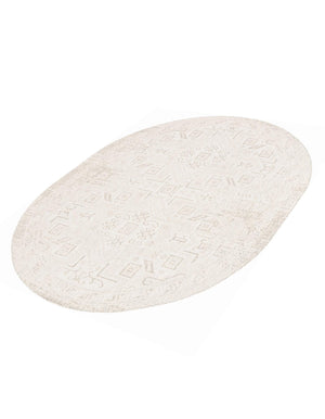 Light Gray 7' 10 x 10' Outdoor Aztec Oval Area Rug Weather Resistant for Patio, Deck, Terrace, Balcony, Porch 100% Polypropylene Traditional Carpet Mat for Sale at Rug Engine