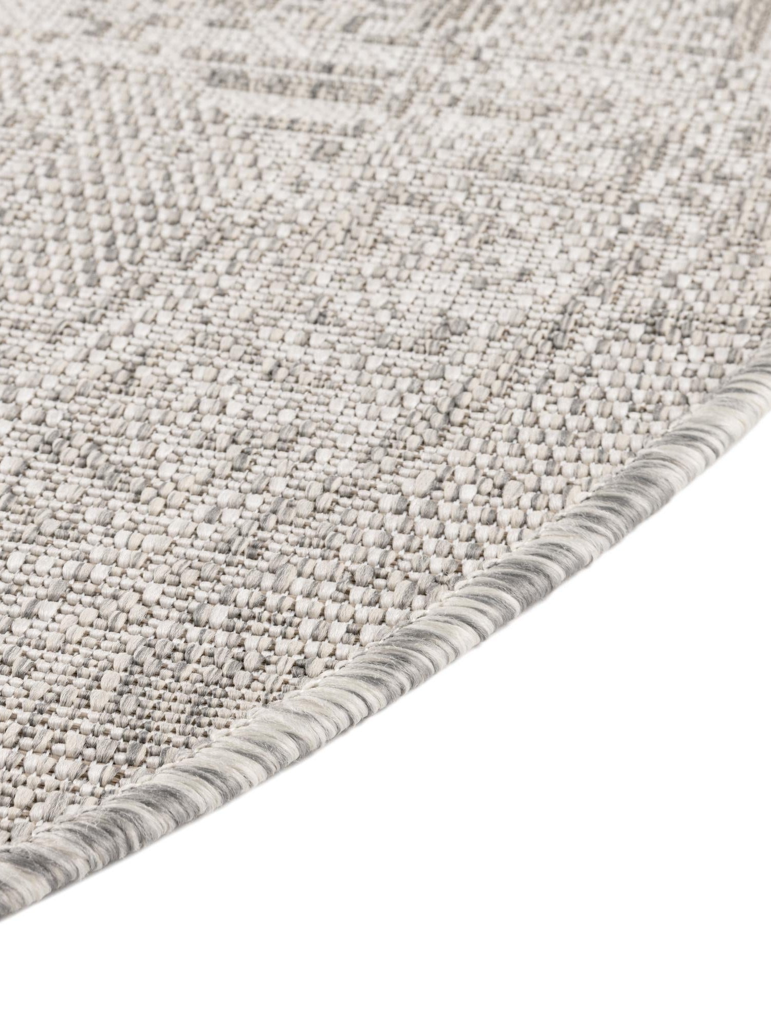 Light Gray 3' 1 x 5' 3 Outdoor Aztec Oval Area Rug Weather Resistant for Patio, Deck, Terrace, Balcony, Porch 100% Polypropylene Traditional Carpet Mat for Sale at Rug Engine