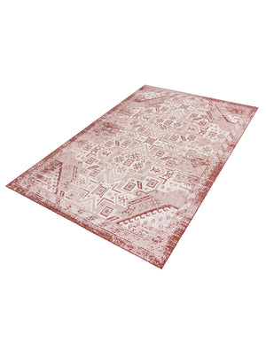 Rust Red 9' x 12' Outdoor Aztec Rectangle Area Rug Weather Resistant for Patio, Deck, Terrace, Balcony, Porch 100% Polypropylene Traditional Carpet Mat for Sale at Rug Engine