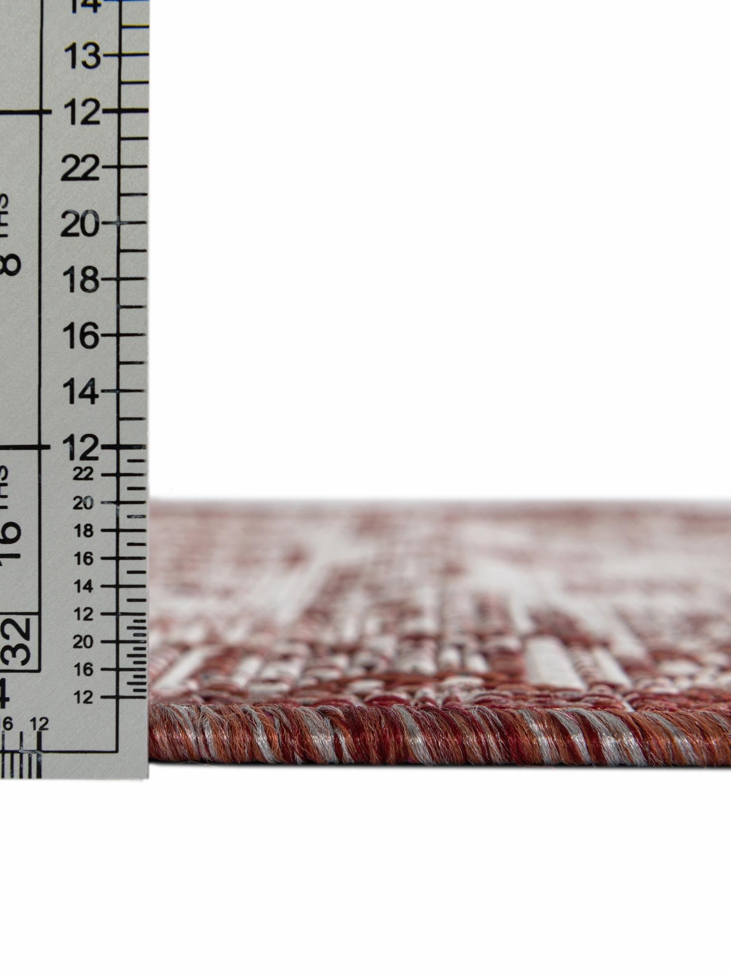 Rust Red 6' 1 x 9' Outdoor Aztec Rectangle Area Rug Weather Resistant for Patio, Deck, Terrace, Balcony, Porch 100% Polypropylene Traditional Carpet Mat for Sale at Rug Engine