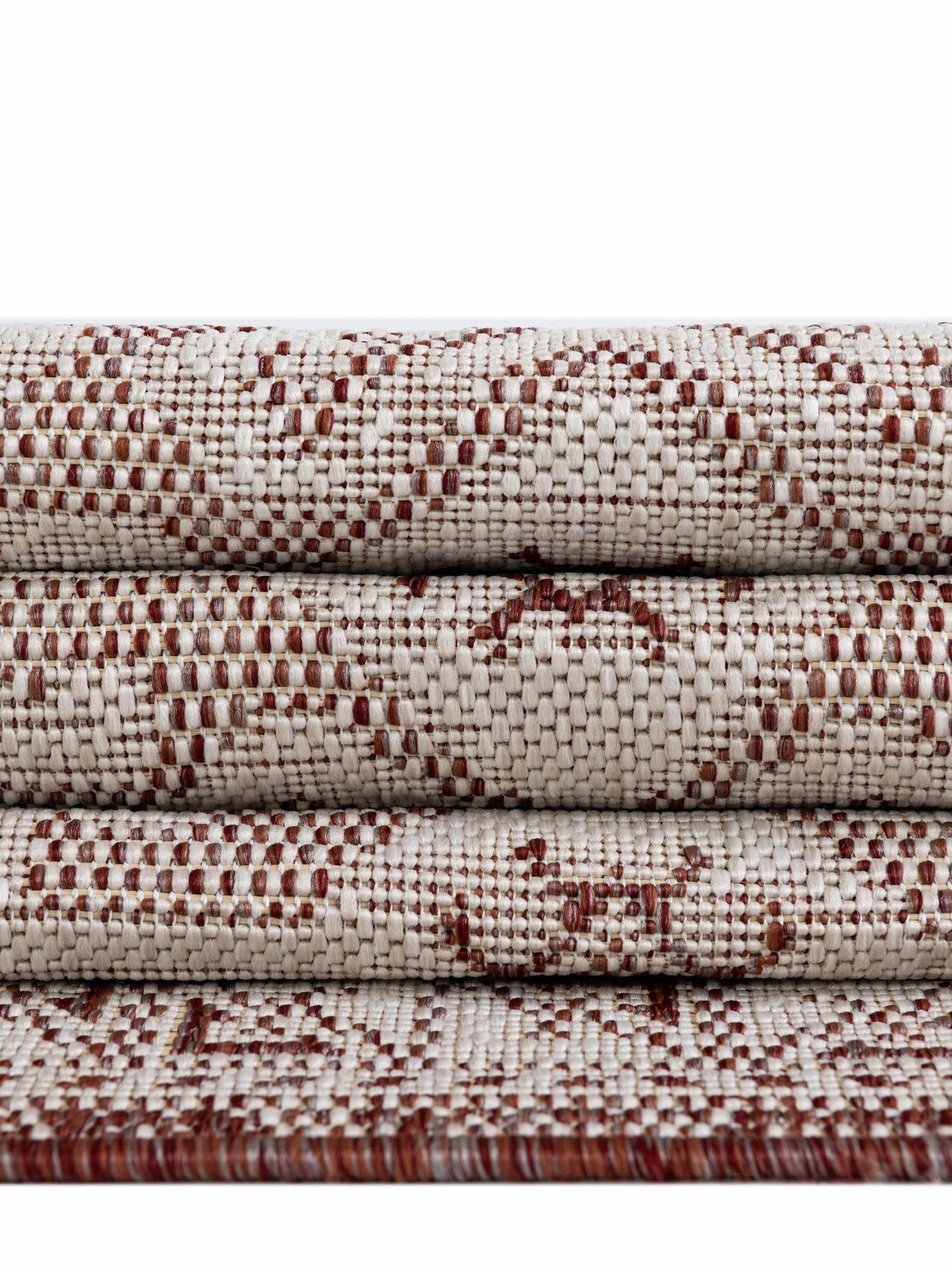 Rust Red 2' x 3' 1 Outdoor Aztec Rectangle Area Rug Weather Resistant for Patio, Deck, Terrace, Balcony, Porch 100% Polypropylene Traditional Carpet Mat for Sale at Rug Engine