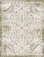 Green 9' x 12' Outdoor Aztec Rectangle Area Rug Weather Resistant for Patio, Deck, Terrace, Balcony, Porch 100% Polypropylene Traditional Carpet Mat for Sale at Rug Engine